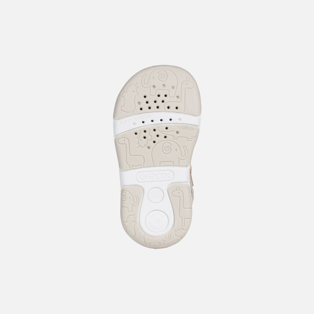 Sandales Geox Tapuz Girl - Beige - Bebe 748953-PGE